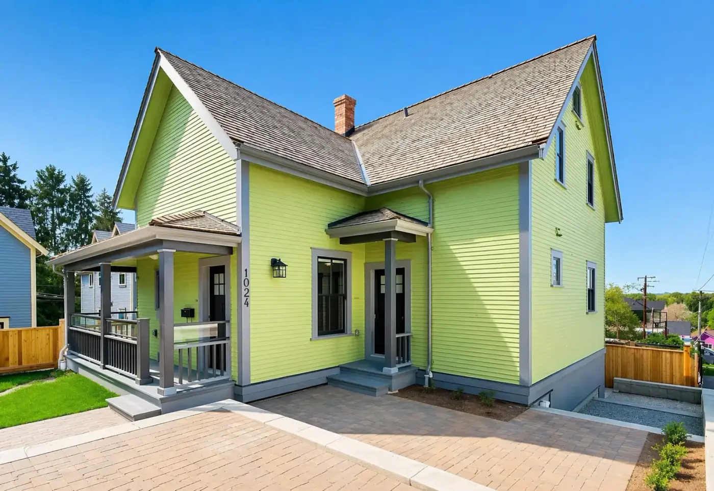 Restored heritage home at 1024 Oxford St New Westminster